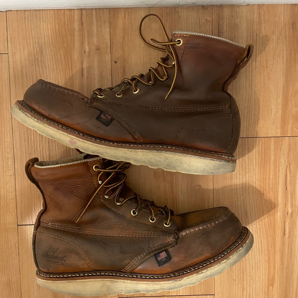 Thorogood mens steel toe work boots